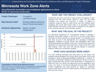 13 - Minnesota Work Zone Alerts