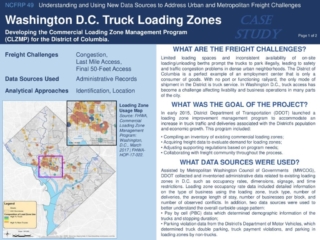 17 - Washington D.C. Truck Loading Zones