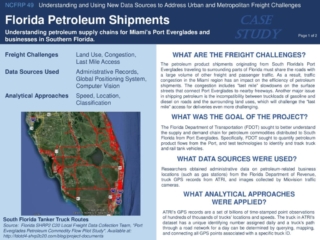 6 - Florida Petroleum Shipments